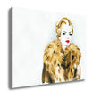 Gallery Wrapped Canvas, Abstract Watercolor Woman Portrait