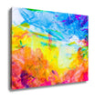 Gallery Wrapped Canvas, Abstract Watercolor