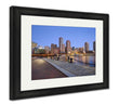 Framed Print, Boston Skyline