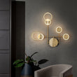 Nordic Modern Round Gold Wall Lamp