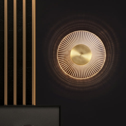 Modern Copper LED Wall Lamp